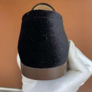 Chaussures plates en velours pour femmes, en cuir véritable, légères, design personnalisé, qualité supérieure, pour l'été - Product Image 5