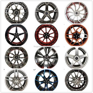 Rines PENGZHEN Monobloque Negros y Rojos de 4 Orificios 4x100 de 16 17 18 Pulgadas Pcd Jdm para <span class=keywords><strong>Mini</strong></span> <span class=keywords><strong>Cooper</strong></span> - Product Image 4