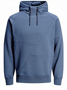 Sudadera Deportiva con Capucha y Cierre de Cremallera para Hombre, Tejida, Ecológica, Ajustada, para Invierno - Product Image 1
