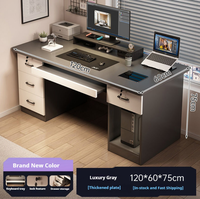 Ensemble de chaise de bureau modulaire moderne en MDF durable avec tiroirs, garantie 5 ans, idéal pour usage commercial, adapté aux appartements, sain et durable