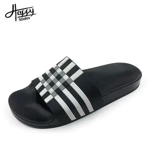 Happy slides Chanclas 2023 Hauss chuhe Mit Logo benutzer definierte Trend ing Hausschuhe für Männer Männliche Designer Hausschuhe Entwerfen Sie Ihre eigenen Hausschuhe