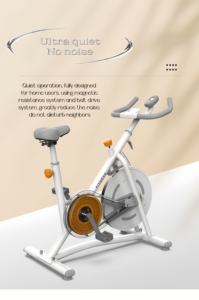 Vélo d'exercice à ceinture de résistance magnétique pour la salle de sport à domicile - Product Image 6