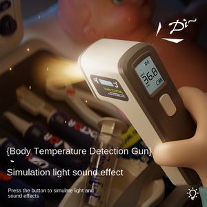 Jouet de médecin dentaire en plastique pour enfants pour le jeu à domicile Stéthoscope d'injection d'extraction de dents de simulation médicale pour les jeunes patients - Product Image 3