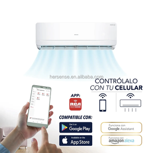USA Brand 220v 60hz Cool/Heat Pump <b>Mini</b> Split AC <b>Air</b> <b>Conditioner</b> for Room 24000BTU 7KW With Wifi App Control Smart W - Product Image 3