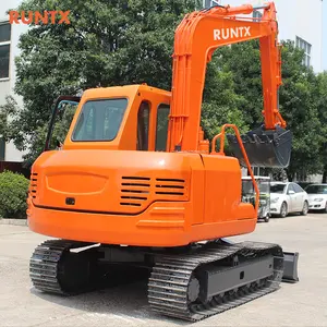 RTX yeni escavatore 9T 6.5T 5T büyük ekskavatör makinesi satış için ağır ekskavatörler
