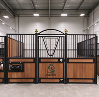 Box de chevaux portable 3,6m 3,5m 3m – Écuries mobiles élégantes pour l'élevage et l'entretien des chevaux – Équipement équin facile à transporter