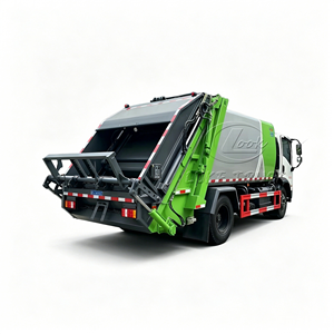 Camion compacteur de déchets 4x2 Euro 3 Euro 4 Euro 5, options LHD/RHD, chargement arrière, collecte hydraulique des déchets, assainissement - Product Image 6