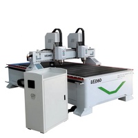 Machine de sculpture sur bois 3d double tête 1325 cnc routeur machine à bois à vendre