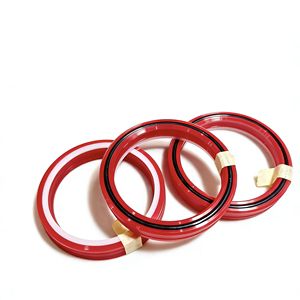 Joints d'étanchéité pour vérins hydrauliques à tige de piston, style BU, OEM, PU/PTFE, joints multi-médias - Product Image 1