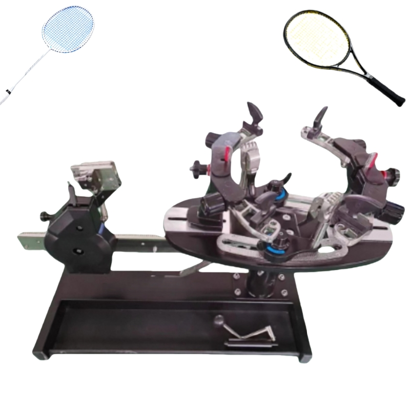 Advanced Computer Controlled Racquet Stringing Machine with Dual Mode Operation for Tennis Badminton and Squash Applications