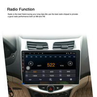 Pour HYUNDAI REINA VERNA SOLARIS autoradio 2din 9 pouces android autoradio navigation gps auto électronique avec système de musique de voiture