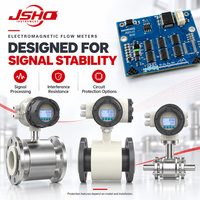 Débitmètre électromagnétique à montage sur bride pour liquides conducteurs de grand diamètre avec sonde d'insertion de type JSHQ HQ-LDE et affichage à distance