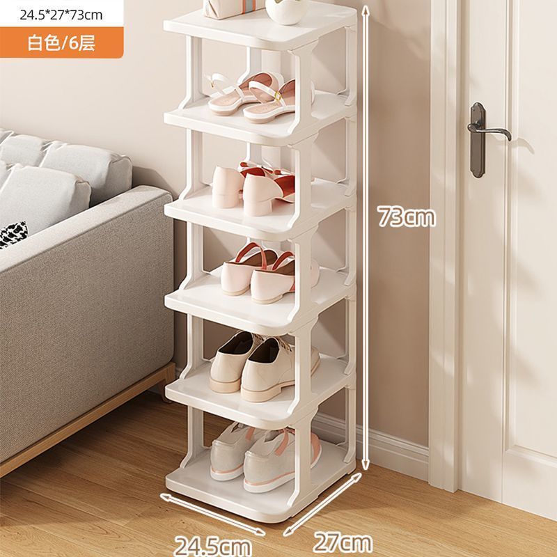 [El espacio se puede combinar libremente] Blanco cálido de 6 pisos