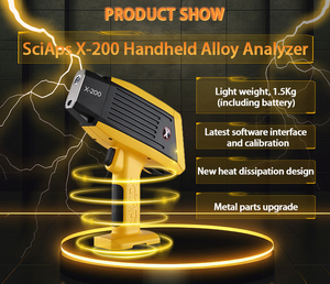 Analizador Portátil de Aleaciones XRF con Detector SDD, IP54, Espectrómetro de Metales de Alta Precisión para Identificación de Grado de Aleación, 1 Año de Garantía - Product Image 3