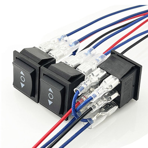 สวิตช์โยกแบบกดติดปล่อยดับ (ON)-OFF-(ON) สีดำ แบบ DPDT 3 ตำแหน่ง 6 ขา สวิตช์ไฟ 16A 250V 20A 125V สวิตช์ปุ่มกด KCD4 - Product Image 5