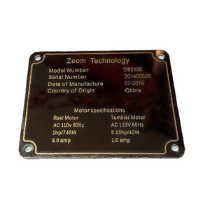 Kit de Placas Metálicas de Latón de Precisión OEM/ODM Personalizadas, Decoración con Estampado Láser, Etiqueta en Blanco, Fabricación de Chapa Metálica con Logotipo, Pedidos Pequeños - Product Image 2