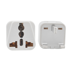 <strong>AC</strong> 100-240V Universal Converter UK to EU Euro European <strong>Adapter</strong> White Plug UK Travel Sockets <strong>Adapter</strong> Conversion Plug <strong>with</strong> CE RoHS - Product Image 2