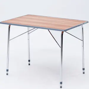 Mooie Kwaliteit Lichtgewicht Ontwerp Tall Opvouwbare Vierkante Vouwen Camping Tafel