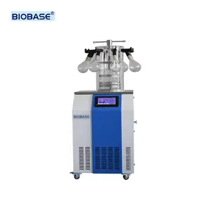 BIOBASE China Vertical Freeze Dryer lyophilizer freeze dryer machine in biological products chemical freeze dryer commercial