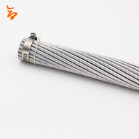 Cable conductor ACSR desnudo de alta calidad | 1/0 2/0AWG | Uso de línea aérea | Venta directa de fábrica