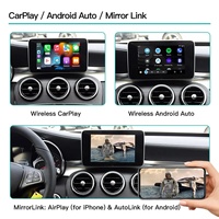 Apple Wireless Carplay para Mercedes Benz, dispositivos equipados con coches Android, función de cámara trasera, AirPlay, GLK X204 2013-2015
