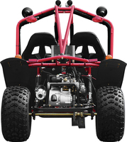 Kart à pédales électrique Kandi 200C, buggy 200cc/150cc, transmission par chaîne, frein à disque