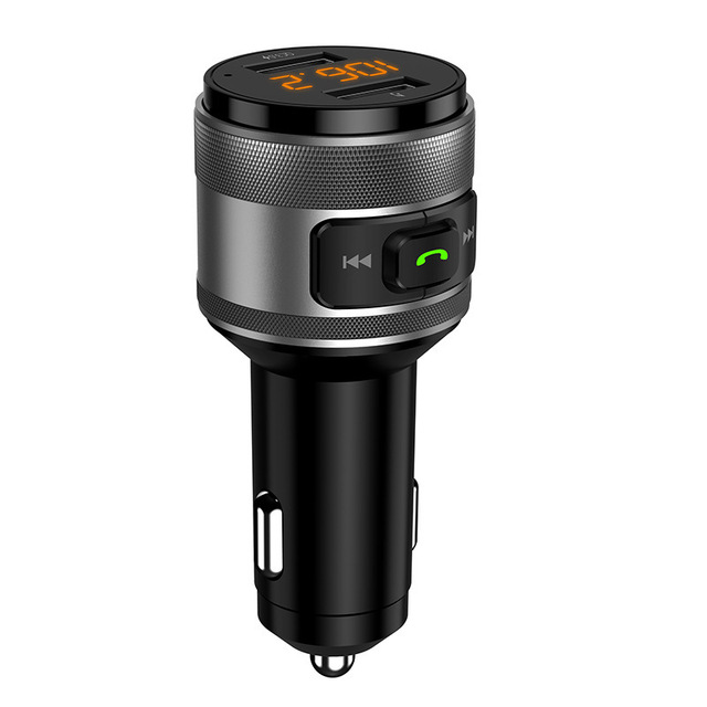 Quick-charging U-disk Music Player with Voltage Detection, Car-compatible Mp3 Player, Bluetooth and FM Transmitter