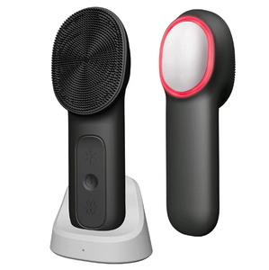 Brosse nettoyante pour le visage rechargeable et étanche, vibration ultrasonique, chaleur, nettoyage en profondeur des pores, soin de la peau, outil portable - Product Image 6