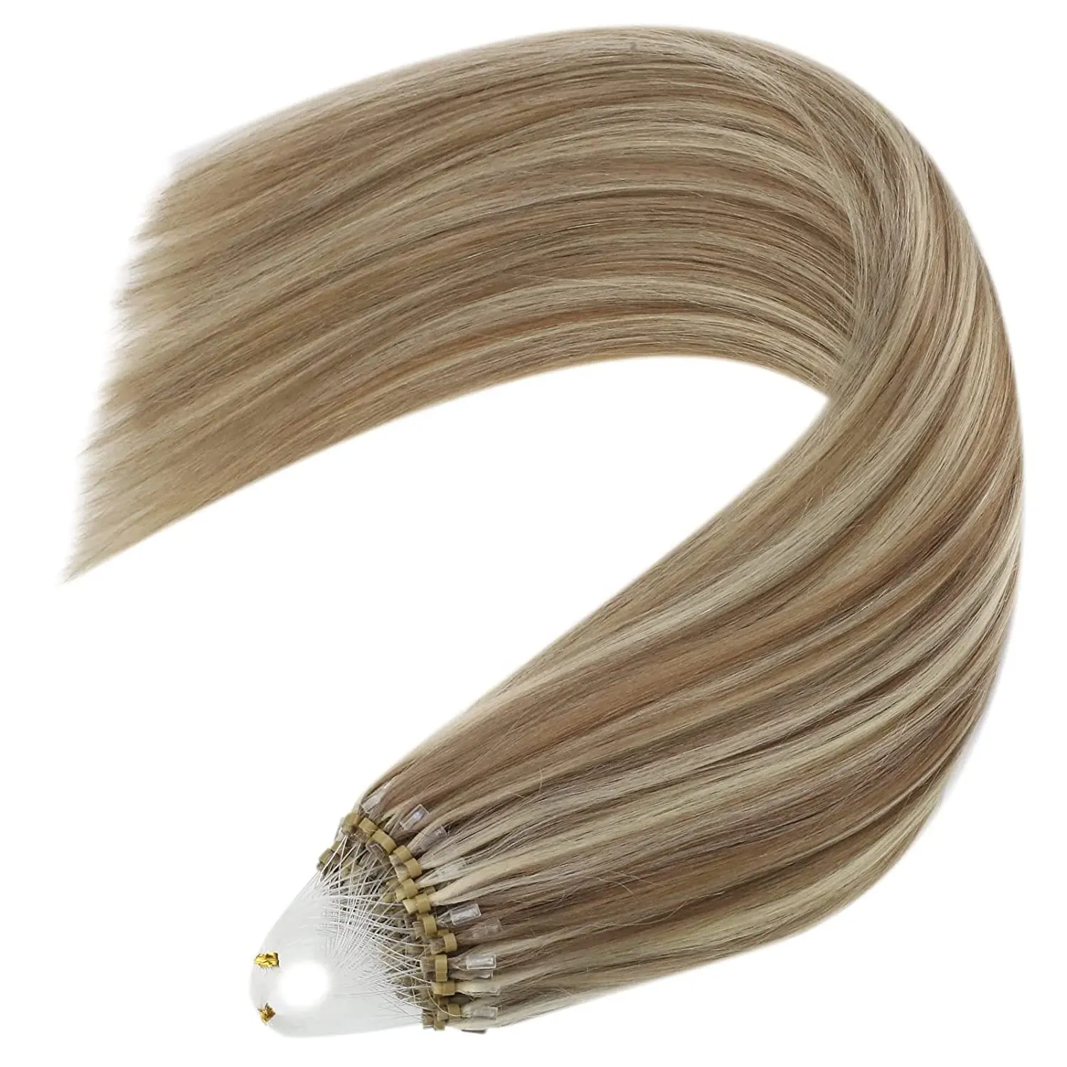 Nieuwe Collectie Micro Link Kralen Nano Ring Hair Extensions 100% Indian Remy Human Hair