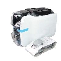Imprimante de cartes plastiques ZEBRA ZC100 300 dpi, imprimante de cartes haute vitesse, imprimante de cartes NFC recto simple