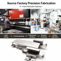Support de charnière en tôle de précision sur mesure, assemblage de pièces métalliques pliées et estampées pour machines industrielles