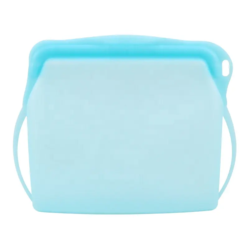 Portable Silicone Storage bag Food Self-sealing Sealed Bag for Food Daily Necessities Make-up