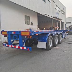 Remorque châssis squelette porte-conteneurs 3 essieux 40 pieds à prix abordable à vendre - Product Image 5