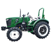 Chine machine agricole ferme 60hp mini tracteur avec semoir à maïs à vendre agriculture