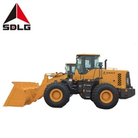 SDLG L953F 4 tonnes avec 3.0m pelle drague pompe construction liste de prix mini chargeuse sur pneus 4x4 chine chargeuses sur pneus