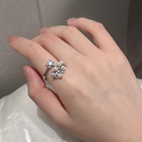 Латунное кольцо с позолотой 14K и серебряным оттенком, в форме звезды, регулируемое, с высококачественным натуральным пресноводным жемчугом, изящное женское украшение