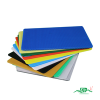 Plaques de coffrage en plastique ondulé PP personnalisées, pour la construction en béton, réutilisables, en polypropylène, pour la construction industrielle