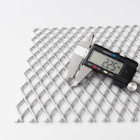 Bobine de tôle métallique expansée sur mesure, option spéciale, maille diamantée en acier et aluminium pour la construction, les clôtures et les plateformes