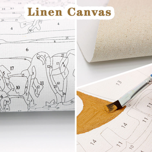 Kit <span class=keywords><strong>de</strong></span> <span class=keywords><strong>peinture</strong></span> par numéro personnalisé pour adultes <span class=keywords><strong>coucher</strong></span> <span class=keywords><strong>de</strong></span> <span class=keywords><strong>soleil</strong></span> paysage toile <span class=keywords><strong>peinture</strong></span> <span class=keywords><strong>acrylique</strong></span> décoration murale cadeau pour la maison - Product Image 4