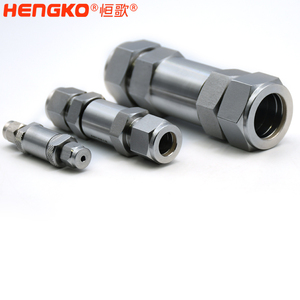 HENGKO OEM Flame <span class=keywords><strong>Arrestor</strong></span> Dispositivo De Segurança De Gás De Aço Inoxidável Válvulas De Verificação De Gás Inflamável <span class=keywords><strong>Flashback</strong></span> <span class=keywords><strong>Arrestor</strong></span>