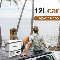 Mini 12 litres Réfrigérateur Portable Camping Congélateur Camping Congélateur 12 Volt Réfrigérateurs Réfrigérateur Congélateur