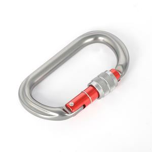 Mousqueton en aluminium aéronautique 25KN en forme de O à verrouillage automatique pour l'escalade et le sauvetage - Product Image 4
