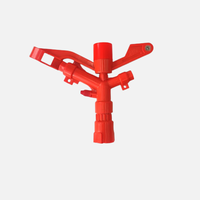 Arroseurs à impact rotatifs en plastique à 360 degrés avec filetage mâle de 1/2 pouce pour l'irrigation agricole