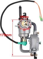 Kit de conversion de carburateur GPL GNC à double carburant pour une utilisation avec des générateurs de 4.5 à 6 KW GX390 GX340 GX420 188F Comprend un accélérateur manuel