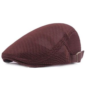 Personnalisable nouveau profil bas lavé à l'acide hommes noir maille lierre casquette et chapeau Western sueur preuve messieurs mode chapeau plat - Product Image 5