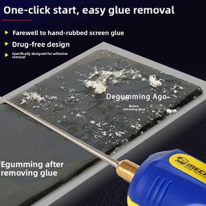 Outil de réparation pour enlever la colle OCA des écrans de téléphone portable, pour la colle dure et la colle sèche, pour enlever le film polarisant, en acier inoxydable IR10 PRO - Product Image 3