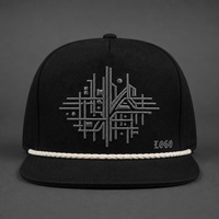 Casquette Trucker 5 Panneaux Vintage Personnalisée avec Broderie, Visière en Mousse et Filet, Style Urbain Chicano Côte Ouest, Vente en Gros