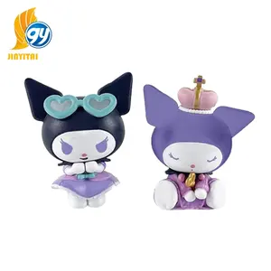 Nieuwe Aankomst Sanrioed Kuromi Verjaardagsfeestje Serie Blinde Doos Tij Spelen Hand Speelgoed Decoratieve Ornamenten Figuren Voor Kinderen