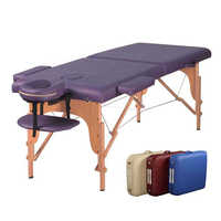 Offre Spéciale de luxe Portable pliant léger Massage Spa salon facial lit confortable Table de Massage lit