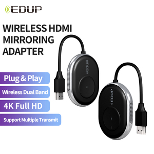 EDUP สาย HD-MI <span class=keywords><strong>4K</strong></span> ระยะไกล, ตัวขยายสวิตช์ HD-MI 1080P <span class=keywords><strong>60Hz</strong></span> ส่งสัญญาณและรับสัญญาณ HD-MI ไร้สาย - Product Image 6